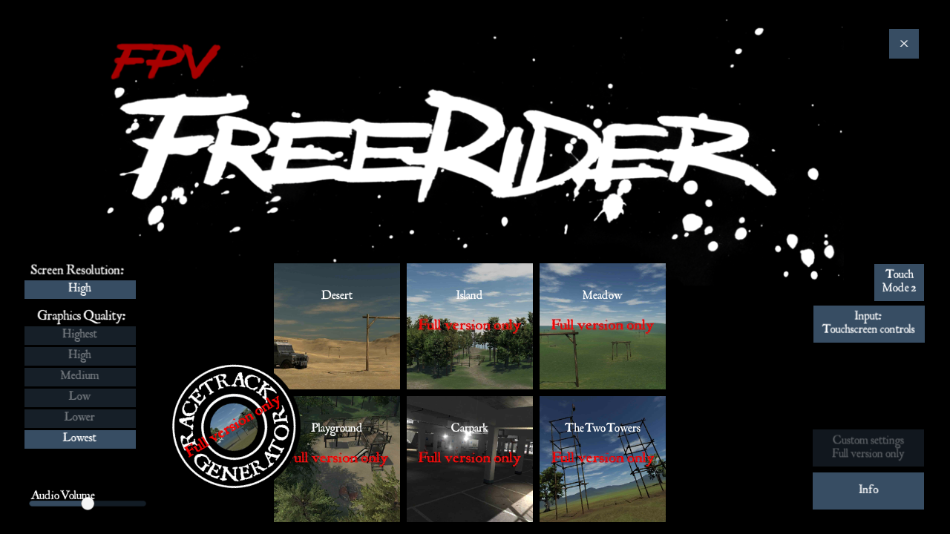 fpv模拟器游戏下载(Freerider) v3.5 安卓版