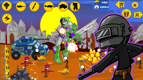 火柴人现代全面战争游戏下载(Stickman War Simulator：Modern) v1.0.3 安卓版
