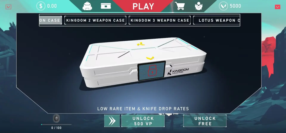 无畏契约开箱模拟器游戏(Valorant Case Opener) v1.998 安卓版