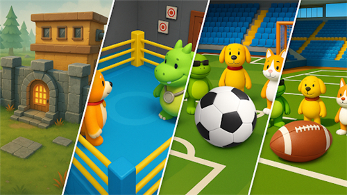 派对之爪动物大战官方下载 v1.0.7 安卓版