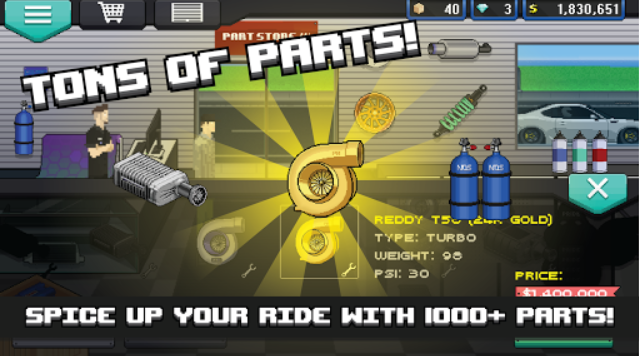 像素赛车手模组版手机版下载 v1.1.80 安卓版