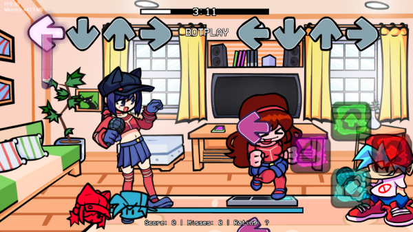 FNFVS帽子米塔游戏