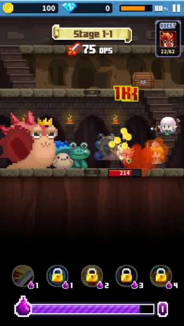 最终点击幻想游戏