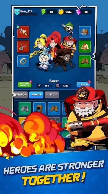 恶魔生还者游戏下载安装(Monster Survivor io) v221218.2 安卓版