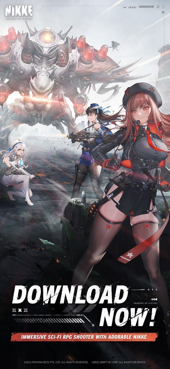 胜利女神妮姬手游官方(NIKKE) v112.8.8 安卓版