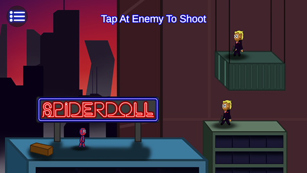 蜘蛛小子摇摆射击游戏(SpiderDoll) v4.1 安卓版