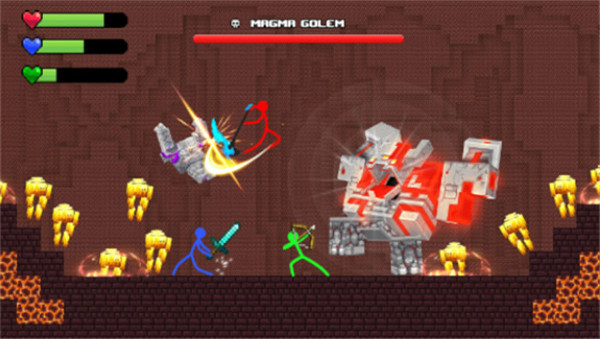 火柴人格斗工艺冒险Stick Craftman下载 v1.2.1 安卓版