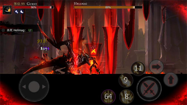 死亡之影黑暗骑士中文版(Shadow of Death: Offline Games) v1.107.0.0 安卓版