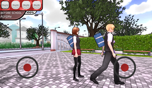 萨拉的校园生活模拟器手机版(Sara) v0.1 安卓版