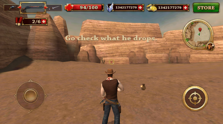 枪火西部无限金币版 v1.15 安卓版