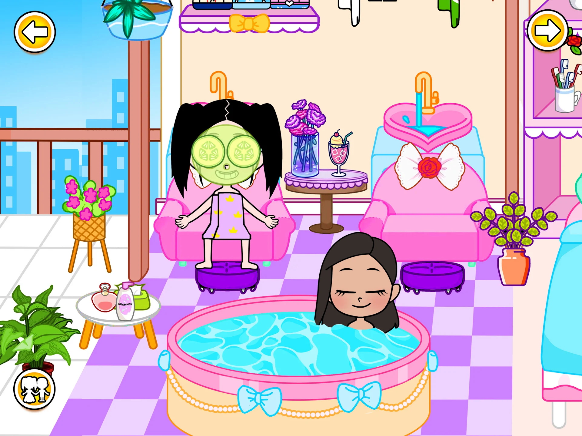 公主小镇世界:公主游戏公主布置房间公主装扮小游戏大全 v1.6 最新版