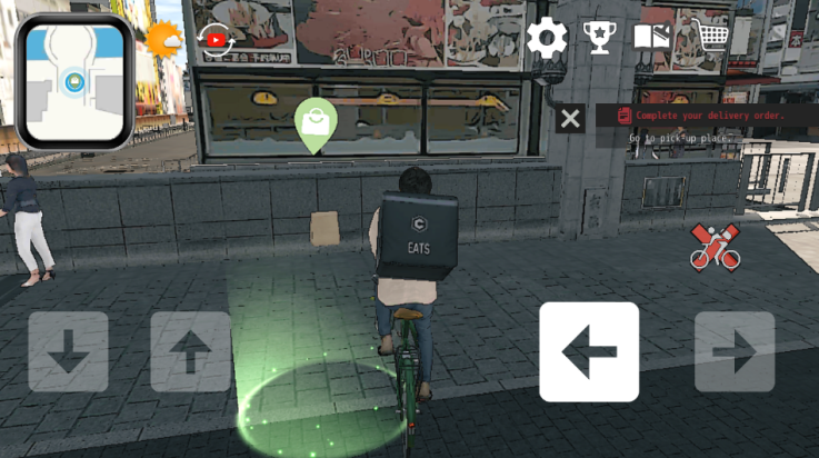 大阪外送员模拟器游戏(Delivery Sim - Japan Osaka) v4.2 最新版