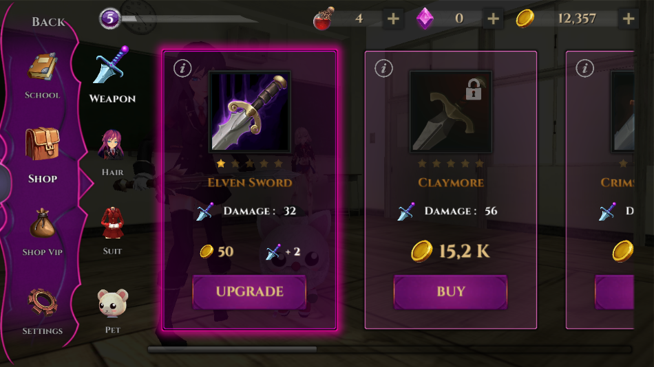 动漫高中僵尸模拟器手机版（Anime High School Zombie） v2.11 安卓版