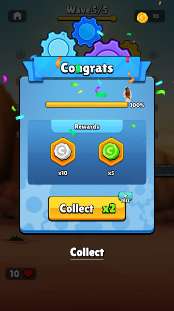 超级齿轮乱斗游戏(Super Cog Brawl - Idle Merge)