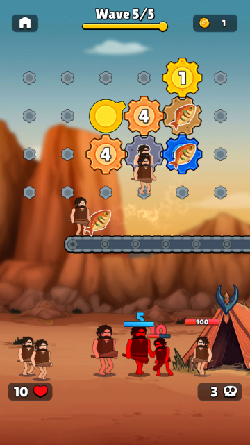 超级齿轮乱斗游戏(Super Cog Brawl - Idle Merge)