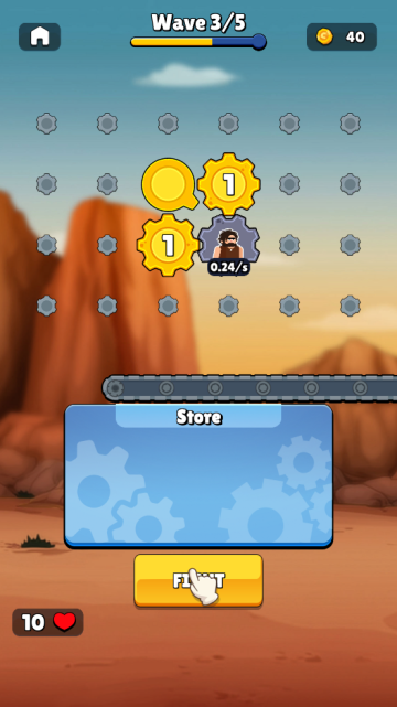 超级齿轮乱斗游戏(Super Cog Brawl - Idle Merge)