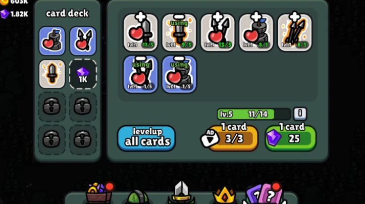 卡牌召唤勇者游戏 v1.1.1 最新版