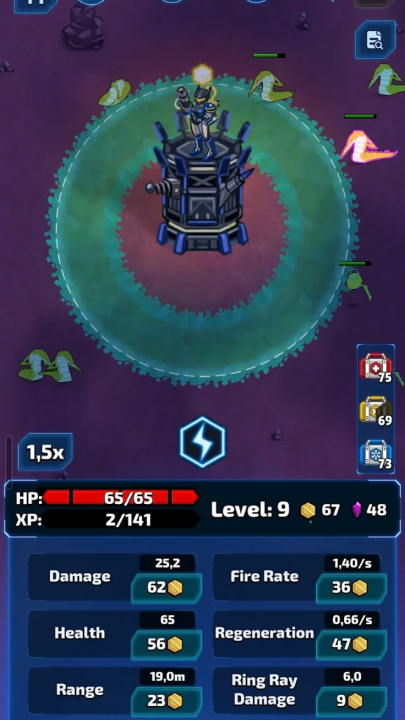 太空防线放置塔防战游戏(太空防线：放置塔防战安装器) v0.4.1 最新版