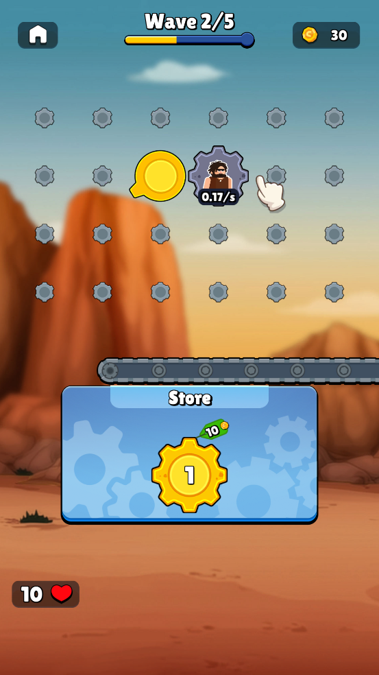 超级齿轮乱斗游戏(Super Cog Brawl - Idle Merge) v1.0.0 手机版