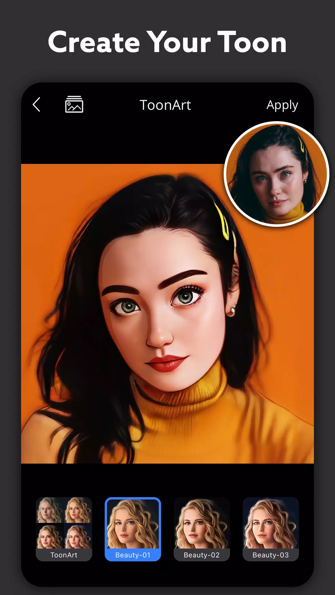 ToonArt卡通相机app官方版下载 v2.0.0.9 安卓版