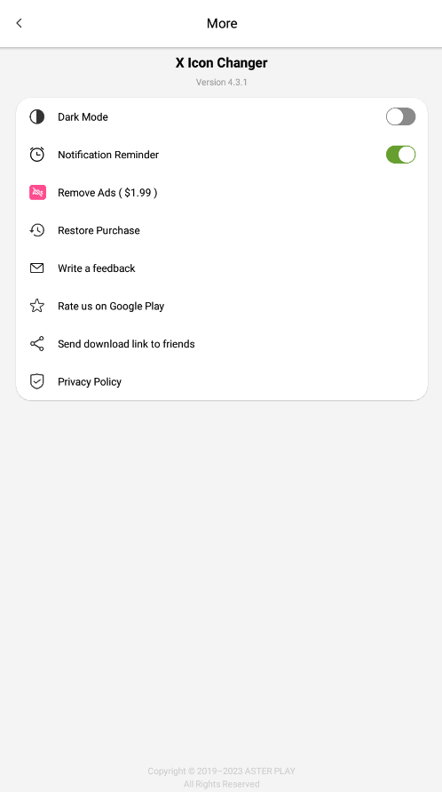 X Icon Changer app v4.5.0 安卓版
