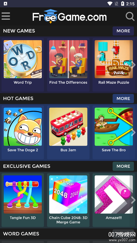 FreeGame游戏盒子app下载 v1.0.0 安卓版