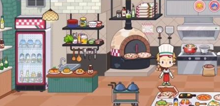 米加小镇世界邮局披萨店游戏