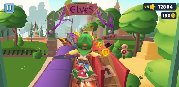 地铁跑酷幻想节国际服下载