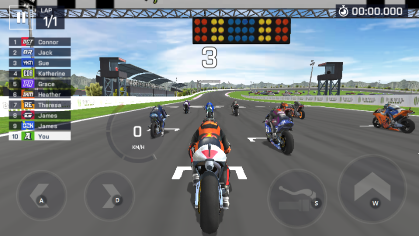 摩托车赛车游戏无限金币版下载