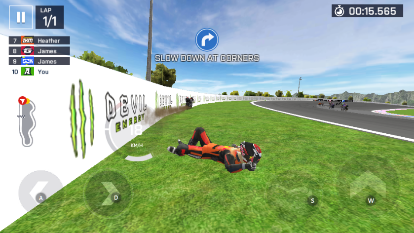 摩托车赛车游戏无限金币版下载