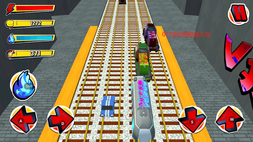 铁路卡通赛车金币修改版下载
