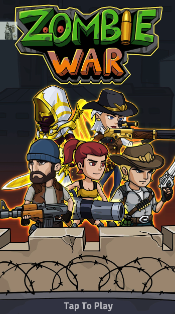 僵尸战争空闲防御手游下载(Zombie War)