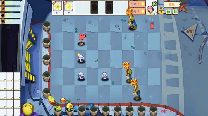 疯狂植物对决僵尸小游戏下载