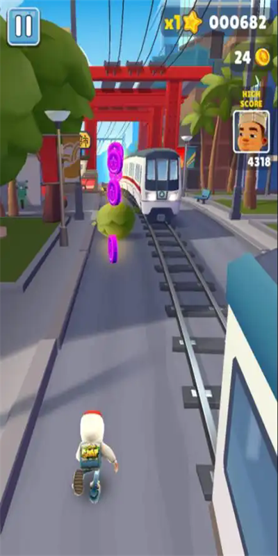 地铁跑酷爱丁堡版本下载最新版(Subway Surf)