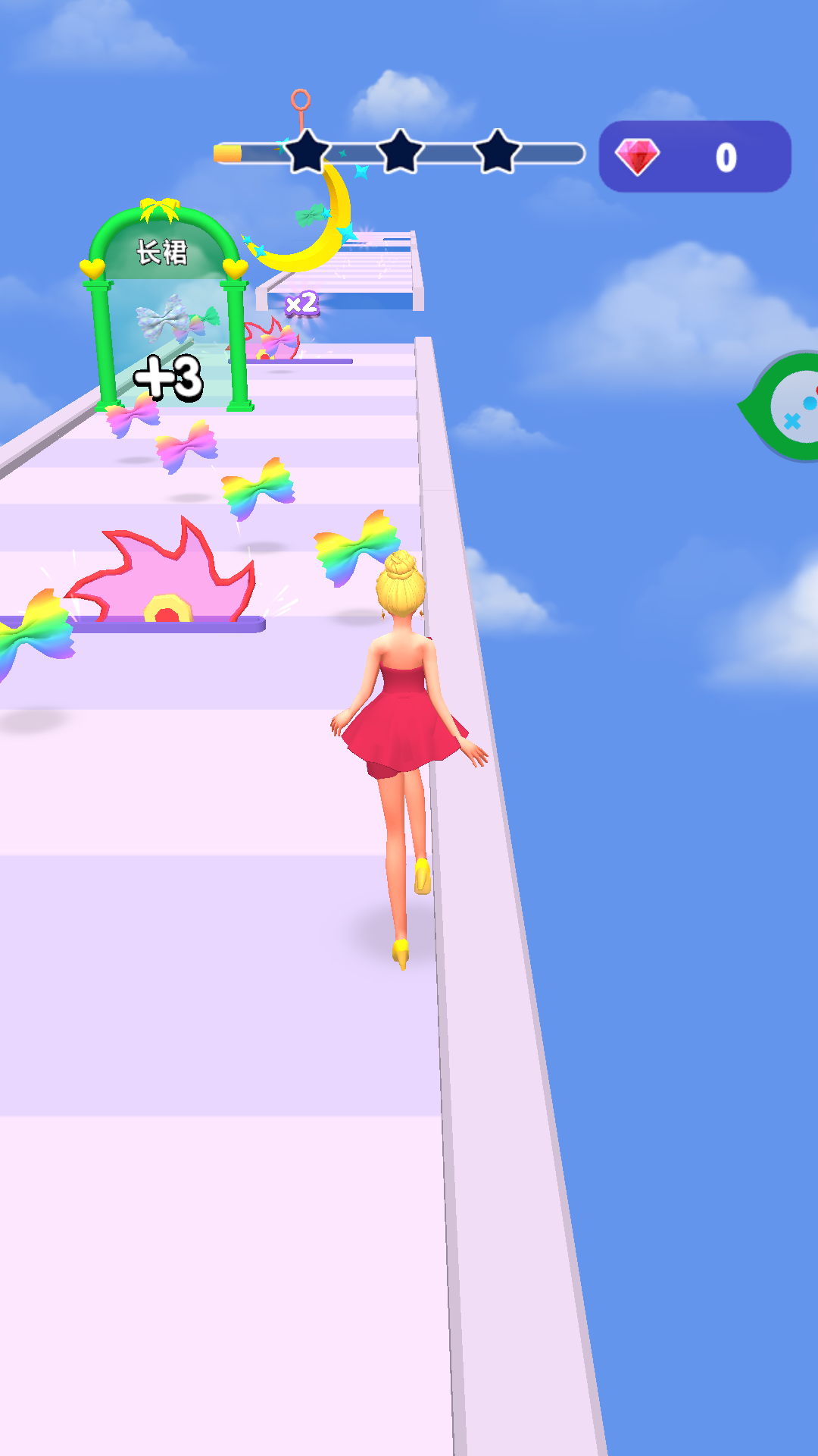 女神换装跑酷记