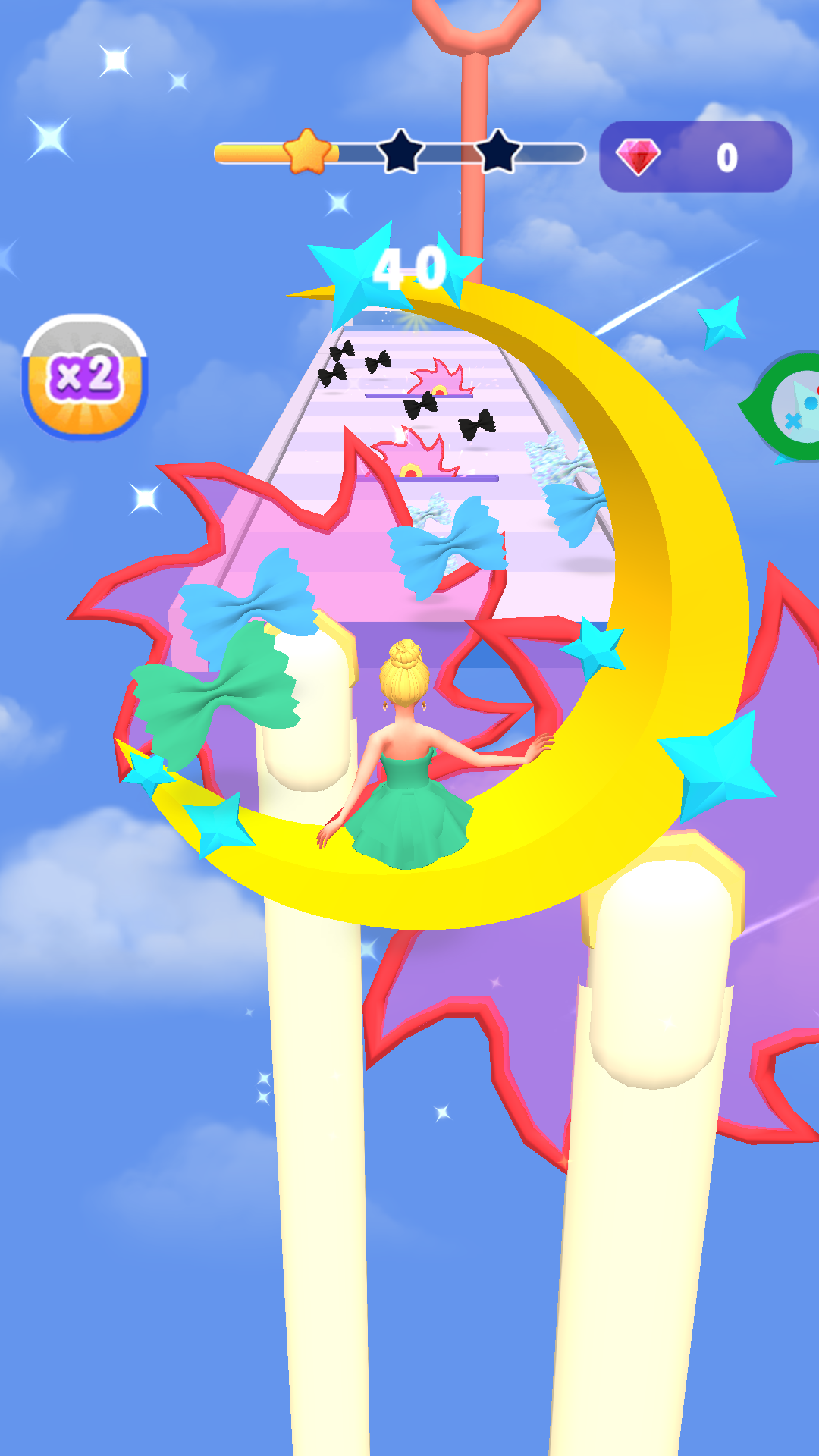 女神换装跑酷记