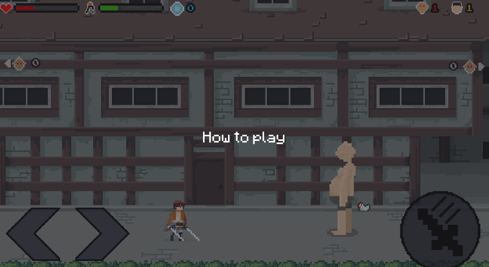 Pixel on Titan(像素版进击的巨人)