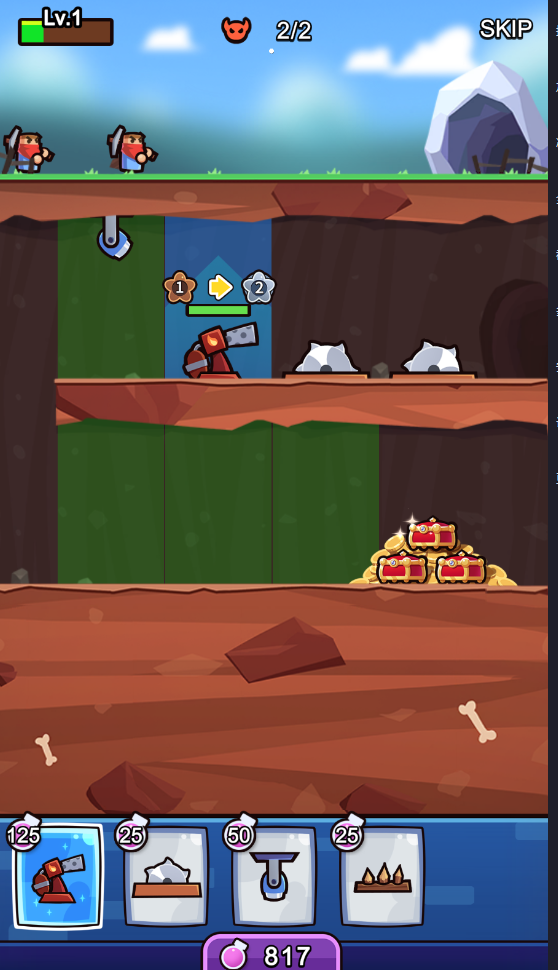 陷阱大师合并防御