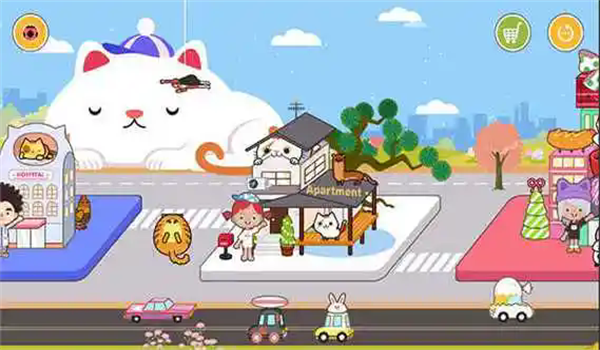 米加小镇世界邮局披萨店游戏