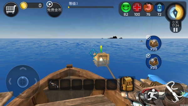 海上木筏求生手机版 海上木筏求生手机版