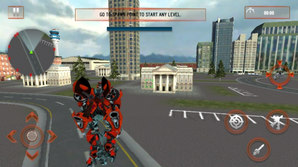 直升机转变机器人游戏下载