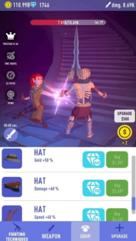 Idle Fight: Combat Tycoon(空闲格斗大亨) v0.9 安卓版