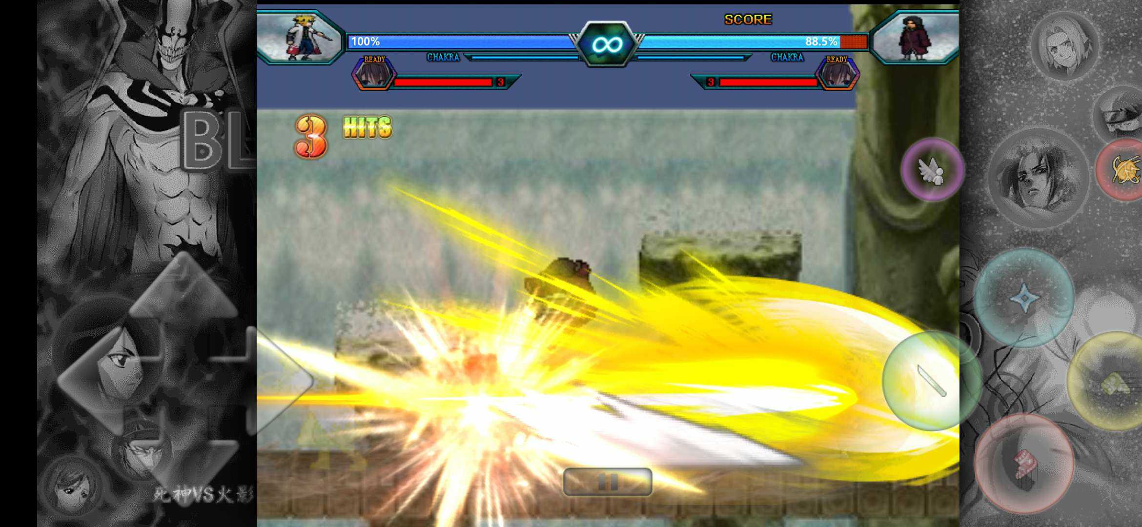 死神vs火影尽染改(bvn) v1.3.7 安卓版