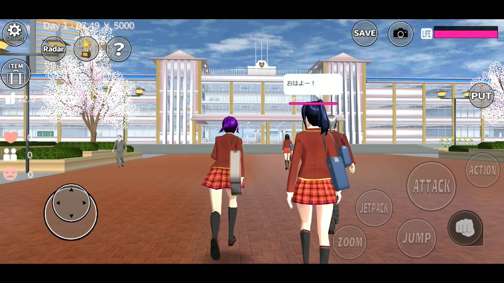 樱花校园模拟器日本版更新版下载安装(SAKURA SchoolSimulator) v1.042.05 最新版本