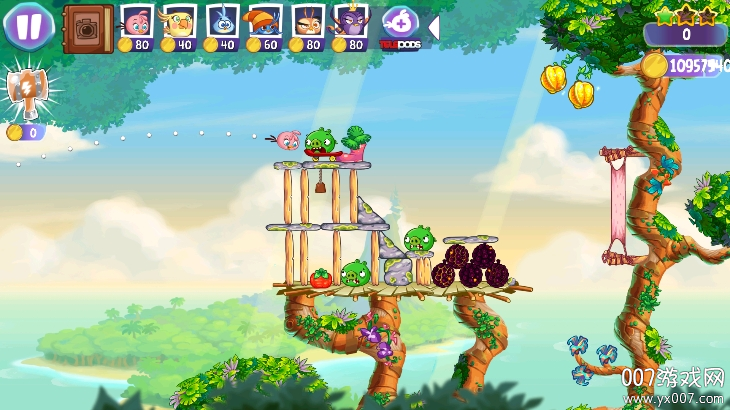 愤怒的小鸟斯黛拉手游下载最新版(Angry Birds Stella) v8.0.3 安卓版