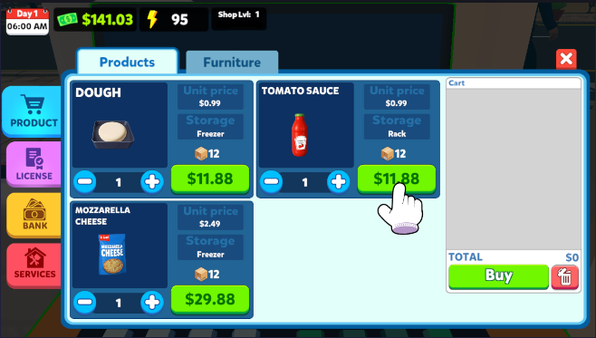 比萨店模拟器3D手游下载 v0.3.4 最新版