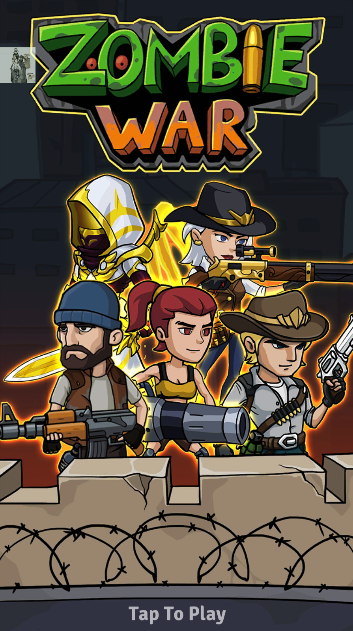 僵尸战争空闲防御手游下载(Zombie War) v277 最新版