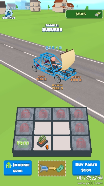 合成竞速之王赛车收集手游免广告版下载(Idle Racer) v0.9.145 最新版