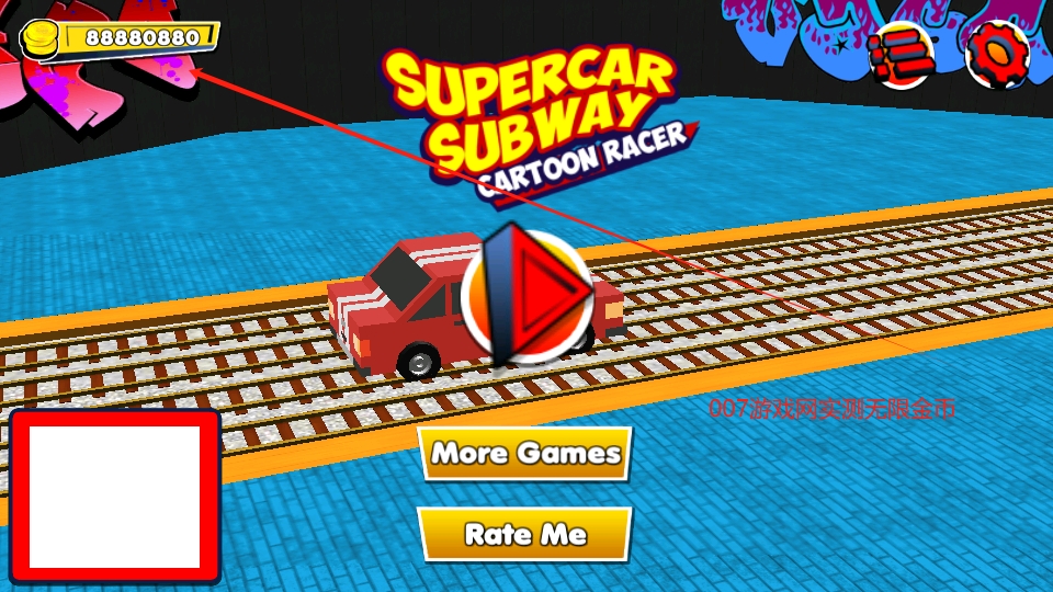 铁路卡通赛车金币修改版下载 v1.0.1 安卓版