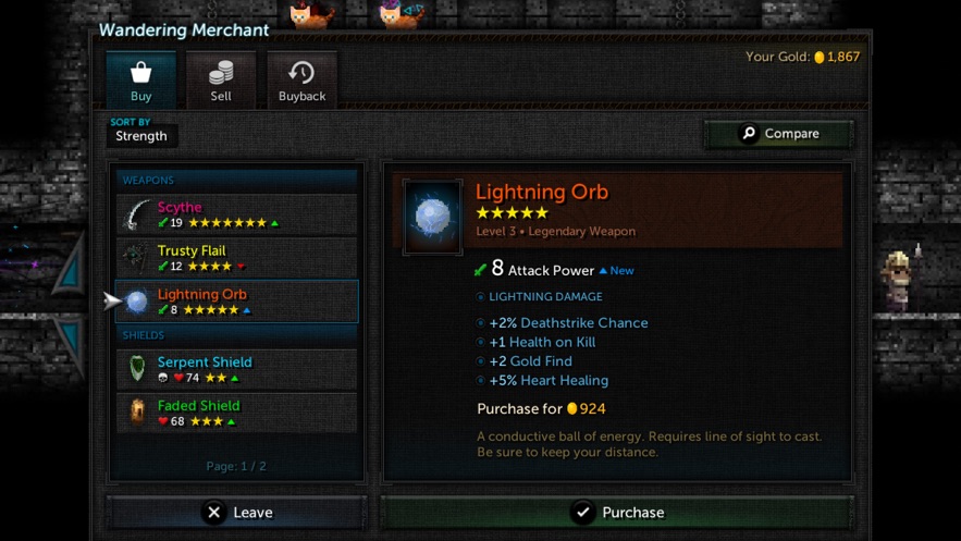 烛火地牢2猫咪的诅咒手机版下载(Tallowmere 2) v0.4.0f  最新版